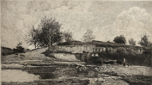 Vanne optevoz isere gravure - isere,