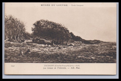Cartolina arte daubigny - cartolina, /