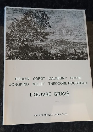 Oeuvre gravé boudin - l'oeuvre,