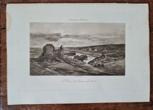 Daubigny charles les ruines - daubigny,